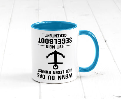 Segler Tasse | Segelboot Humor Kapitän Spruch Witz Geschenkidee
