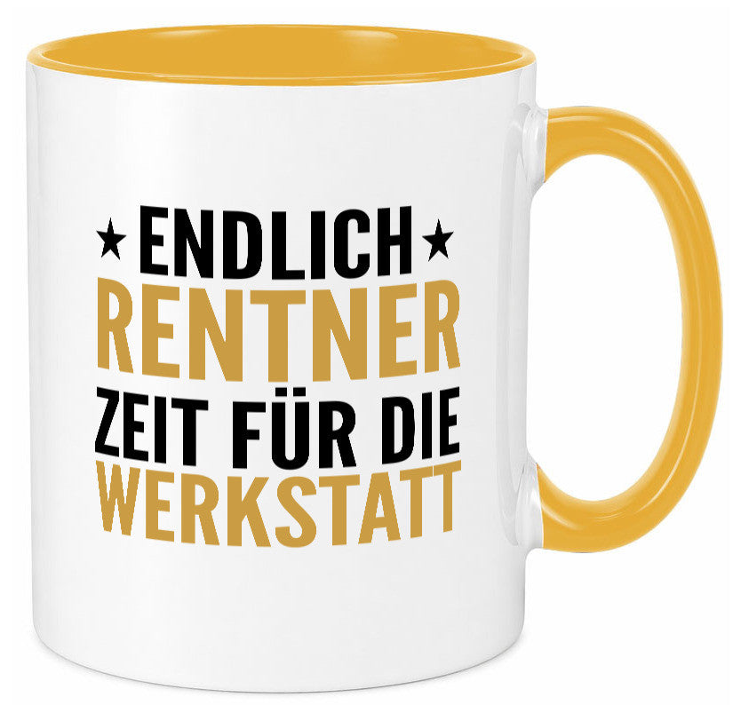 Rentner zeit für die Werkstatt | Ruhestand Handwerker v2 lustiger Spruch
