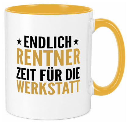Rentner zeit für die Werkstatt | Ruhestand Handwerker v2 lustiger Spruch