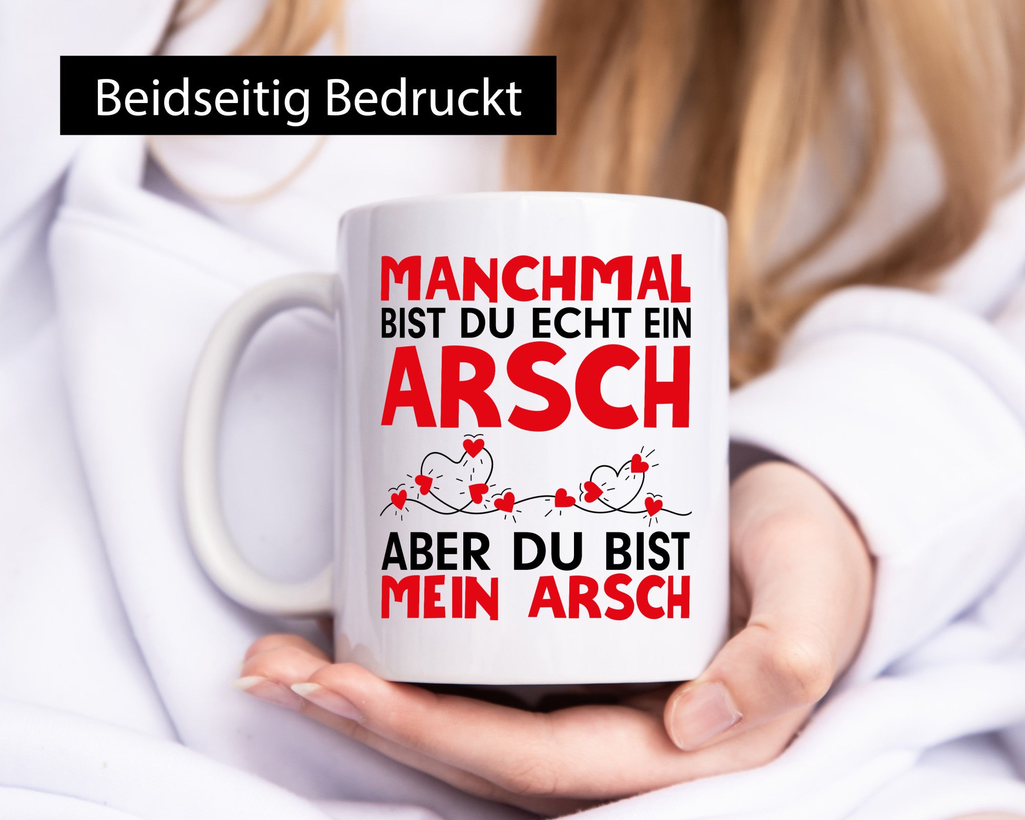 Mein Arsch | Beziehung Tasse Freund Valentinstag Humor Geschenkidee