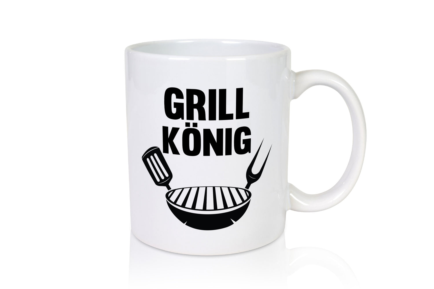 Grill König | Meister Bester lustiger Spruch Geschenk Humor Geschenkidee Tasse