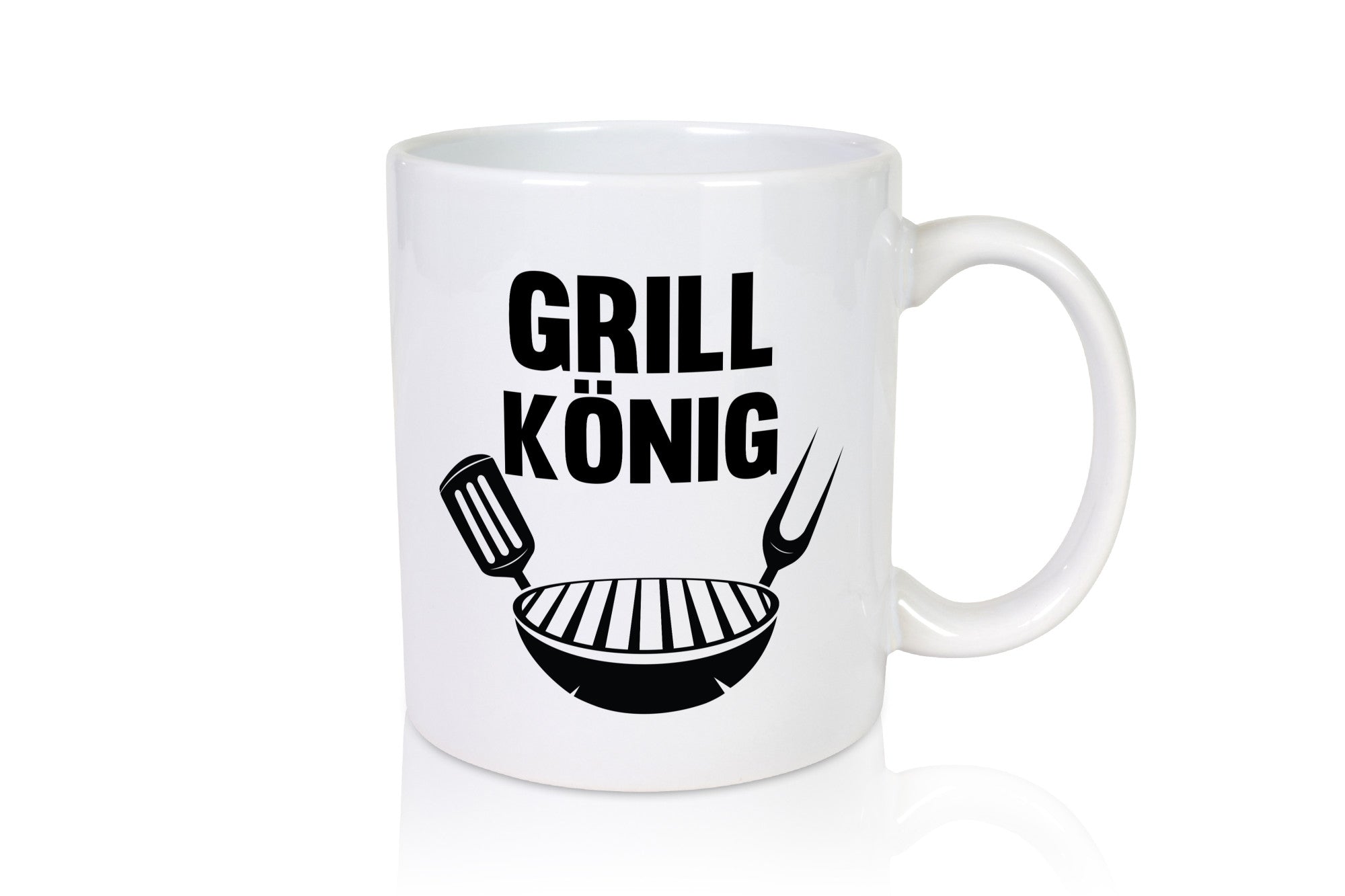 Grill König | Meister Bester lustiger Spruch Geschenk Humor Geschenkidee Tasse