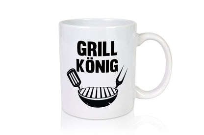 Grill König | Meister Bester lustiger Spruch Geschenk Humor Geschenkidee Tasse