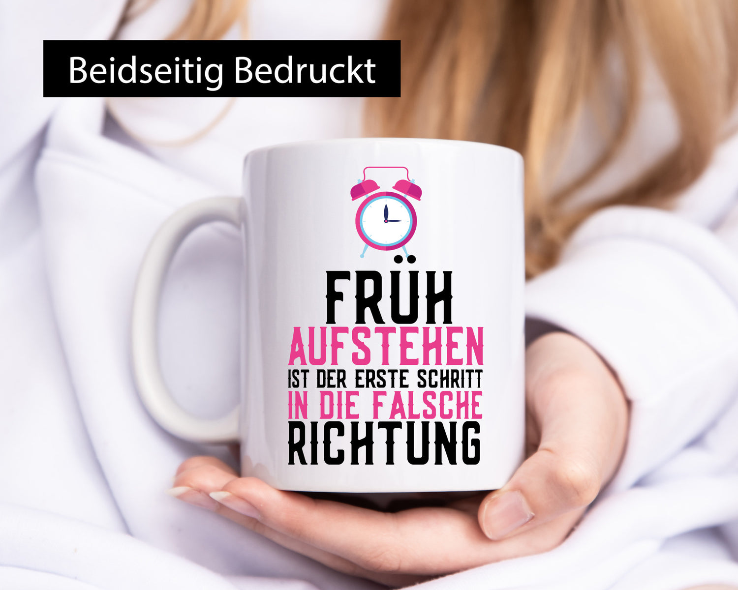 Früh aufstehen | Falsche Richtung Morgenmuffel Müdigkeit lustig Humor