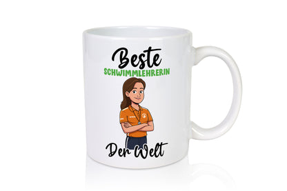 Beste Schwimmlehrerin | schwimmen Lehrer lustig Humor Geschenkidee Geschenk