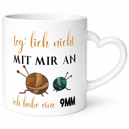 Häkeln | 9mm Wolle| Frauen Geschenkidee Humor Tasse