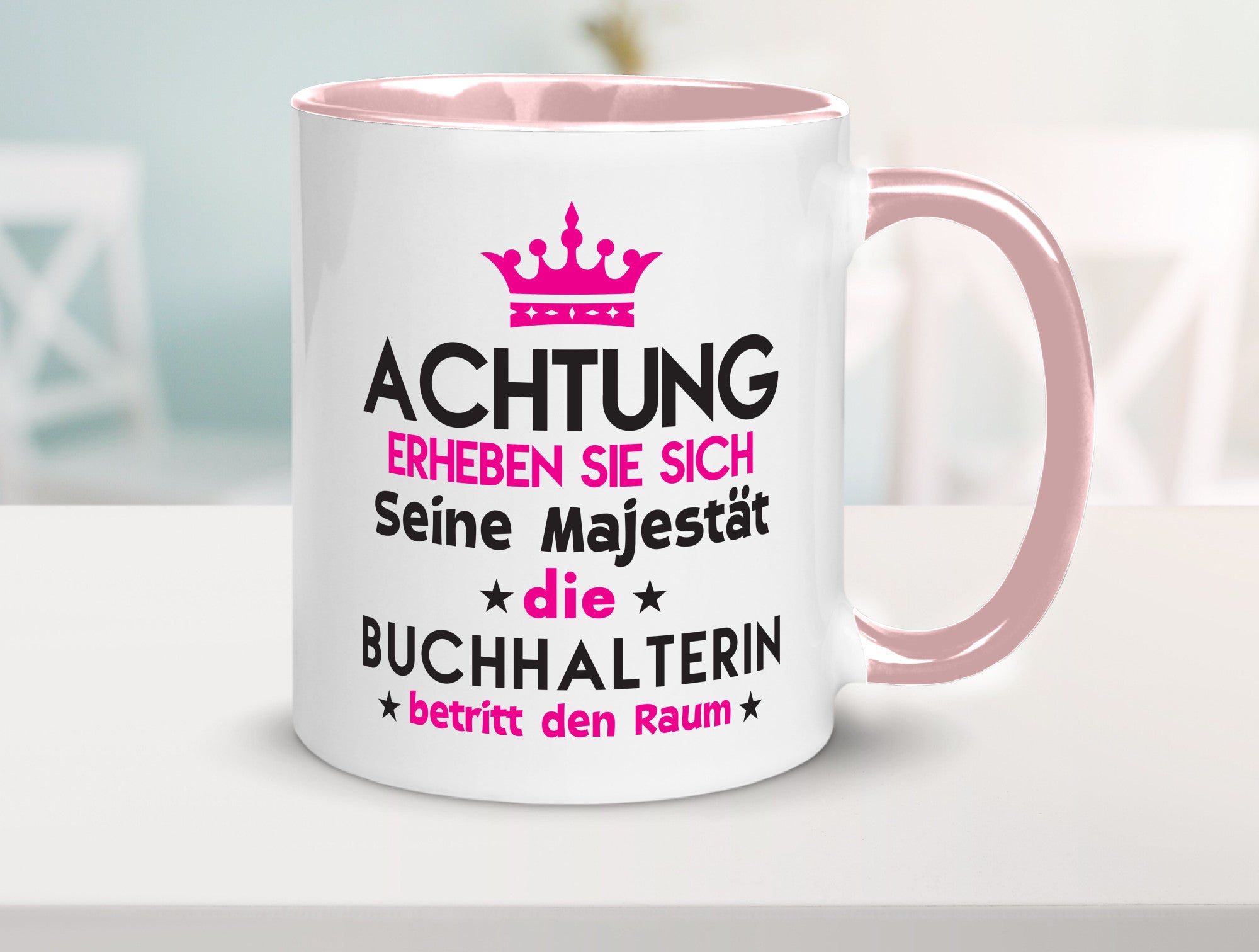 Seine Majestät Buchhalterin | Buchhaltung Humor Geschenkidee Tasse
