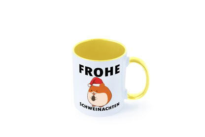 Frohe Schweinachten | Meerschweinchen Weihnachten lustiger Spruch Geschenk