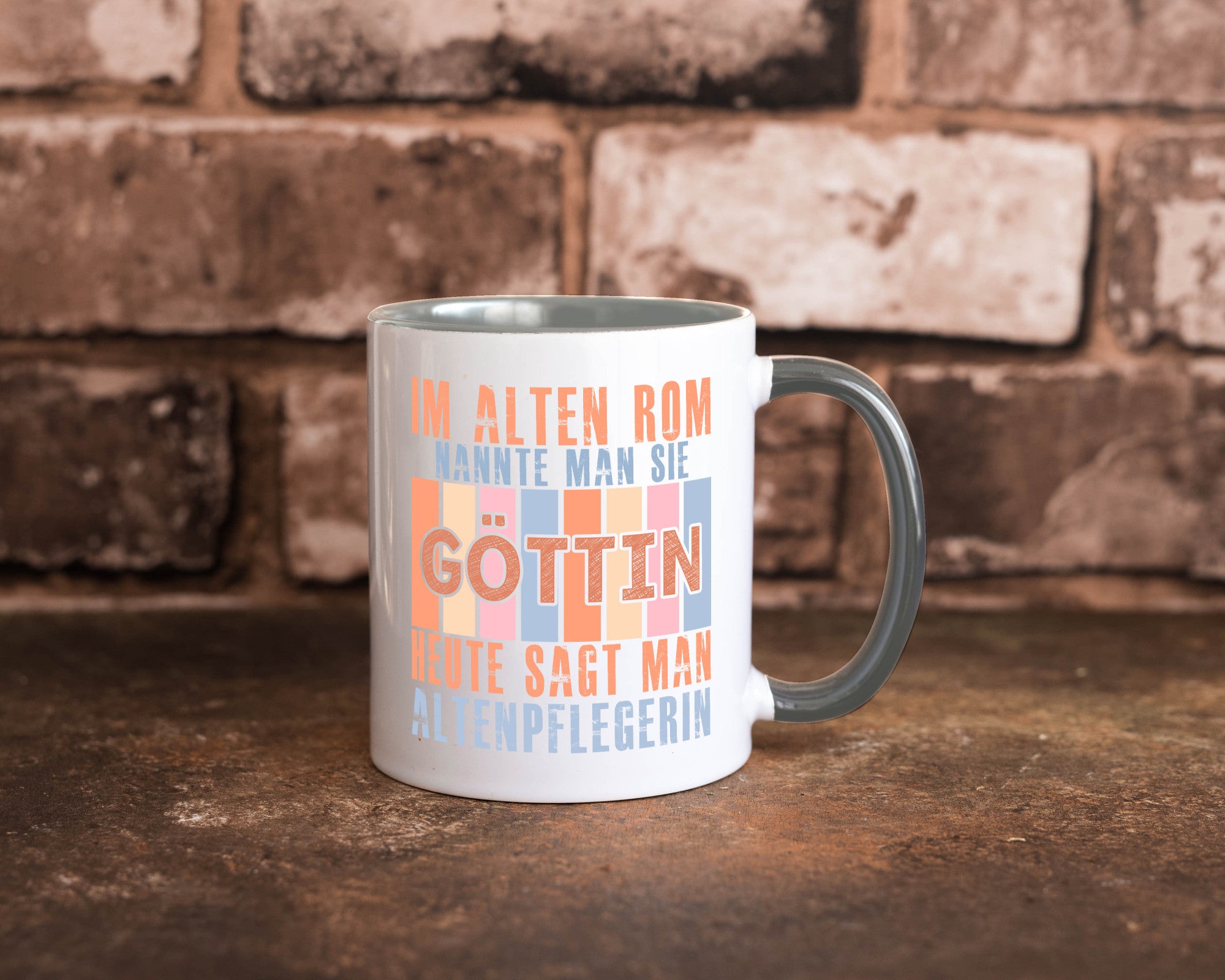 Heute sagt man: Altenpflegerin | Pflegepersonal Pflege Geschenk Humor