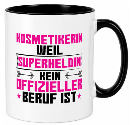 Superheldin Kosmetikerin | Kosmetik Stylistin Visagistin Geschenk Humor