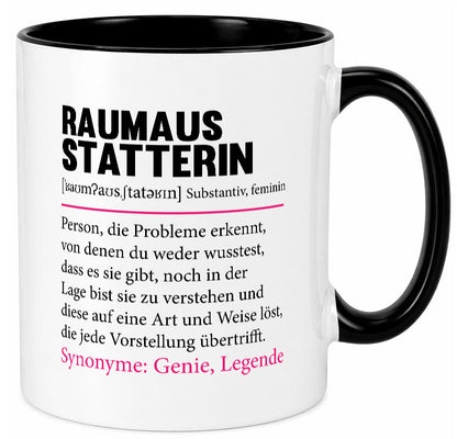 Raumausstatterin | Wohn Ausstatterin Beruf Humor Geschenk Arbeit Kollegen Büro