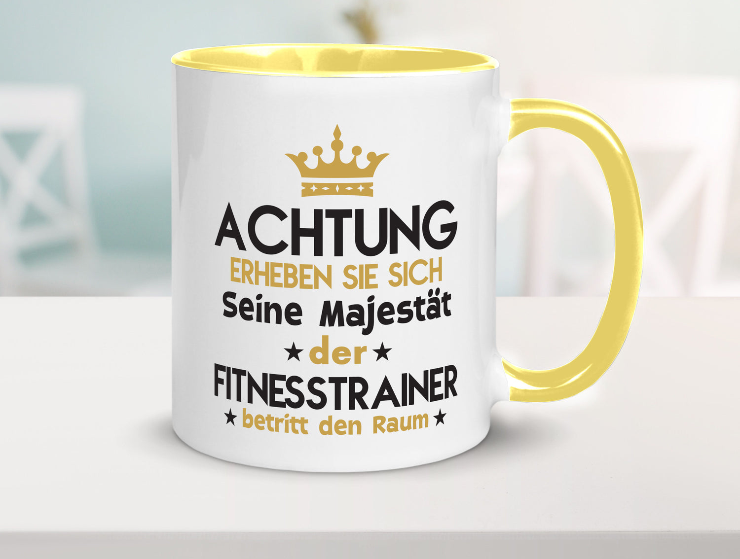 Seine Majestät Fitnesstrainer | Personal Trainer Sport lustiger Spruch Geschenk