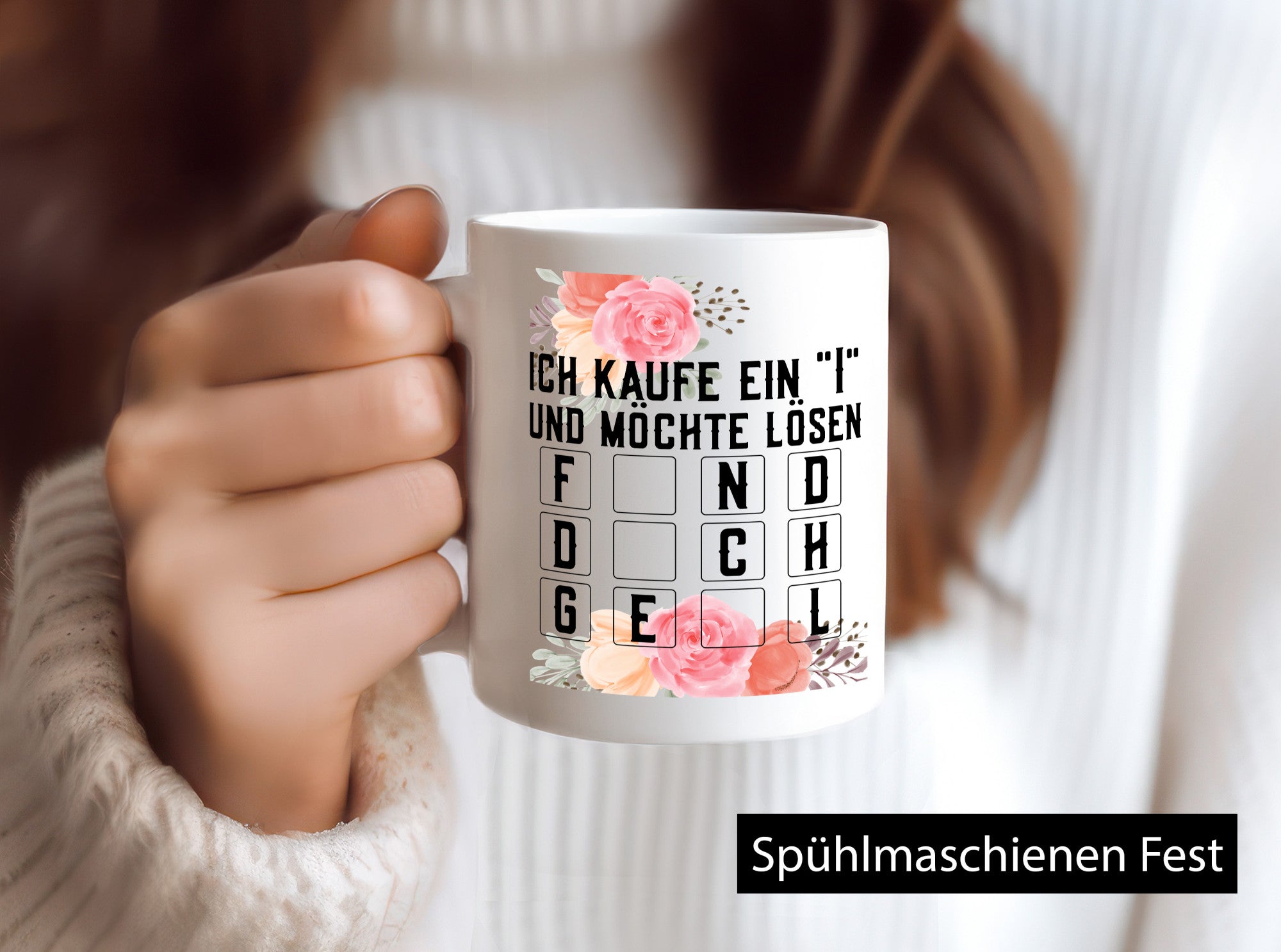 Ich kaufe ein i | Glücksrad Rätsel Flirten attraktiv lustiger Spruch Geschenk