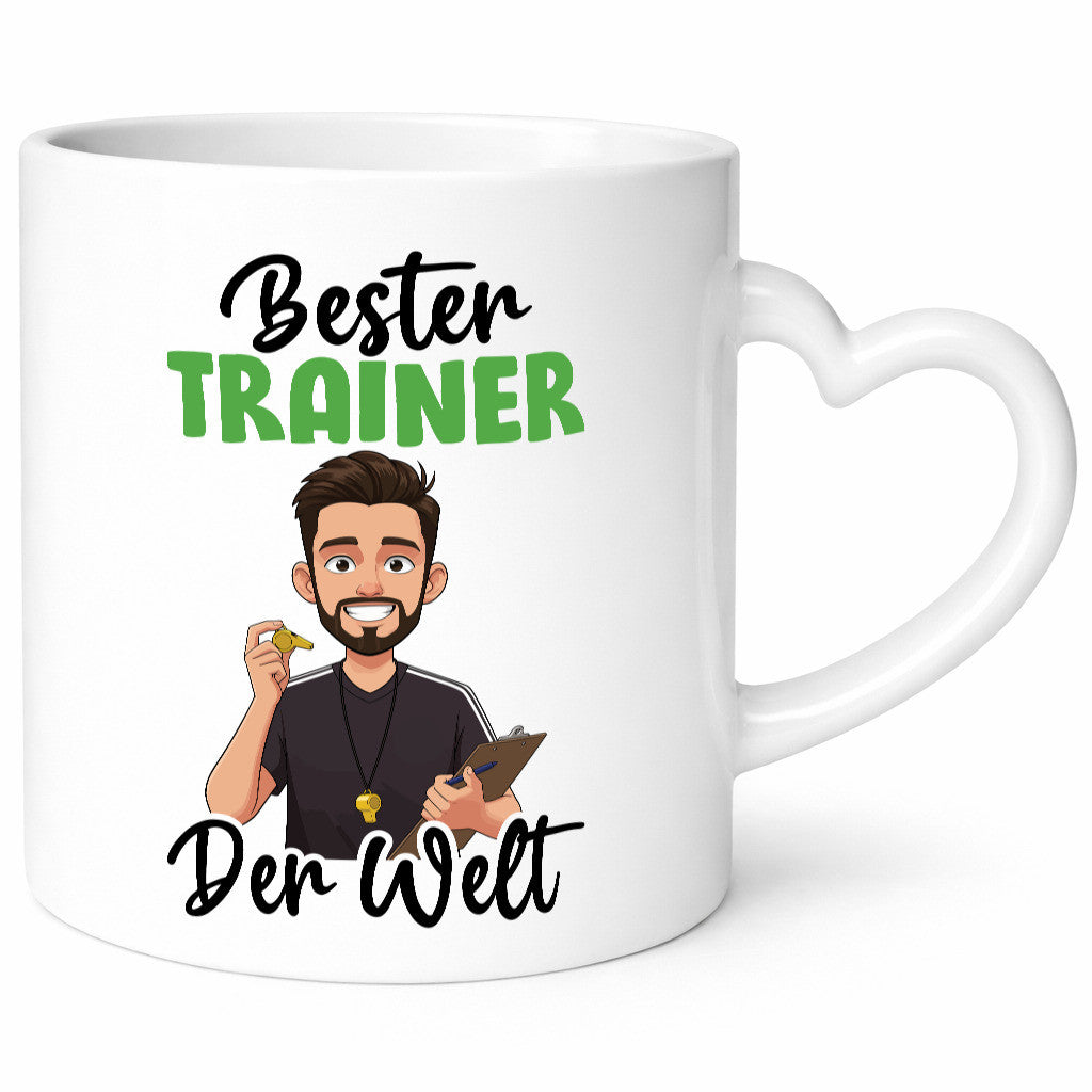 Bester Trainer | Verein Sport v2 Humor Geschenkidee Tasse