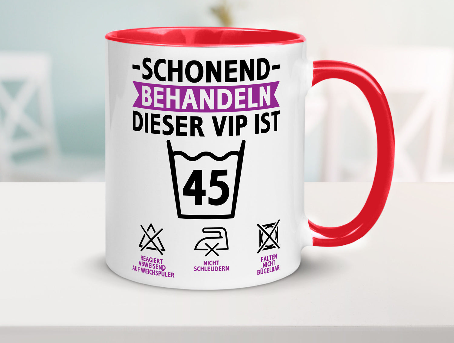 45 Geburtstag | schonend behandeln Jahre v2 Geschenk Geschenkidee lustiger