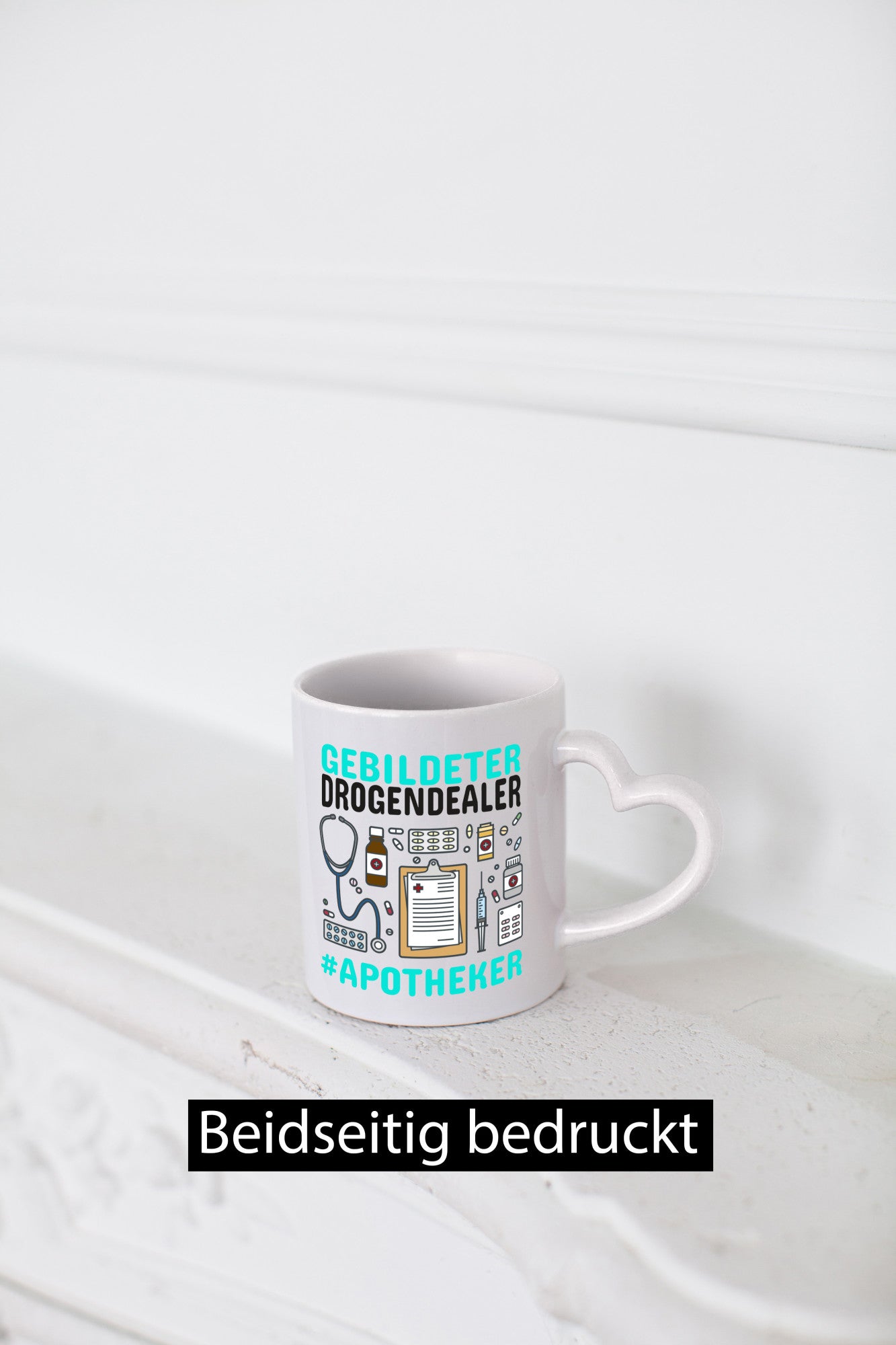 Apotheker Tasse | gebildeter Drogendealer Pharmazie Geschenk Humor Geschenkidee