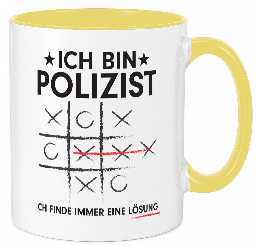Löse Probleme: Polizist | Polizei Geschenk Humor Geschenkidee lustiger Spruch