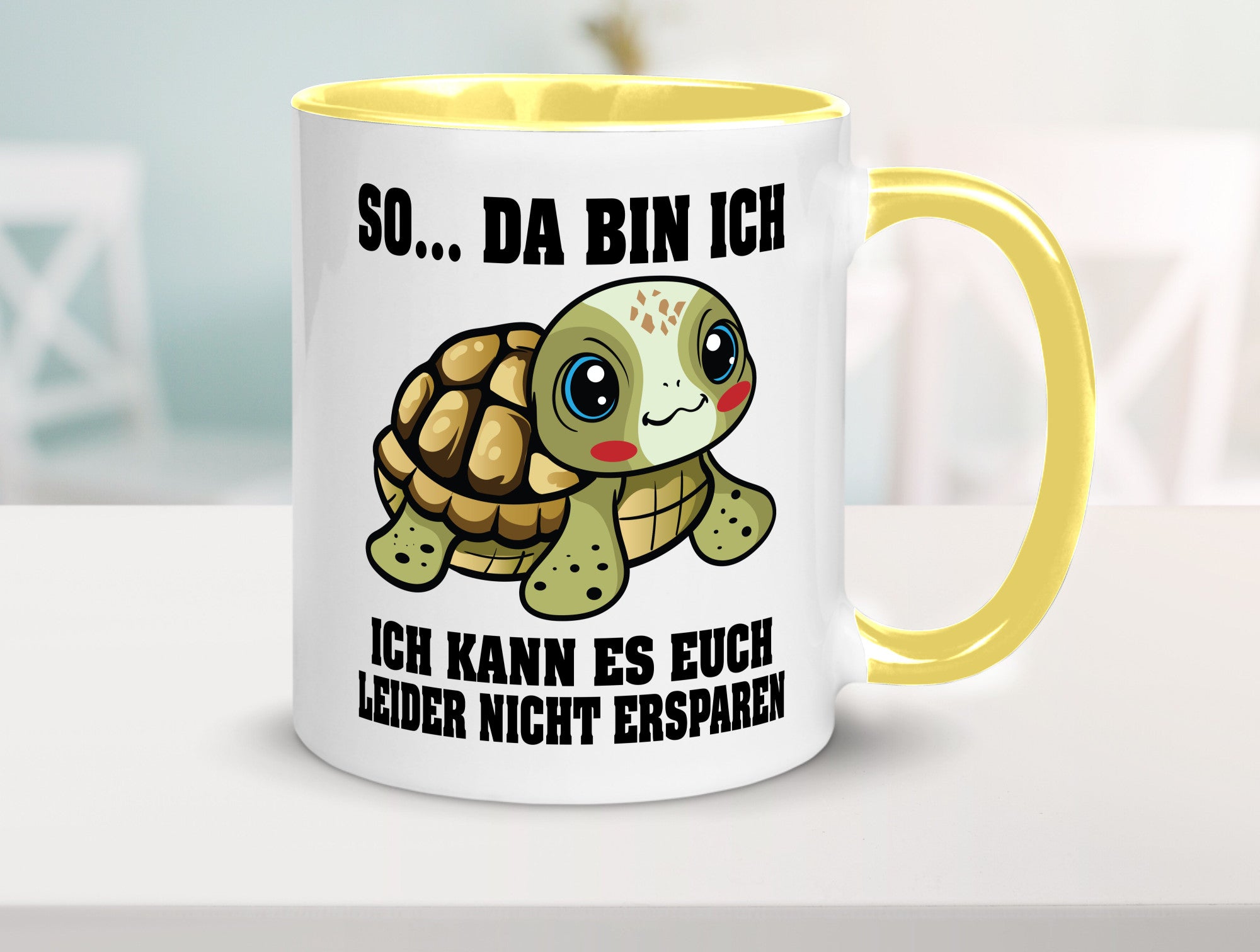 So da bin ich, ich kann es euch leider nicht ersparen Geschenk Humor