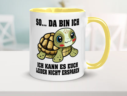 So da bin ich, ich kann es euch leider nicht ersparen Geschenk Humor