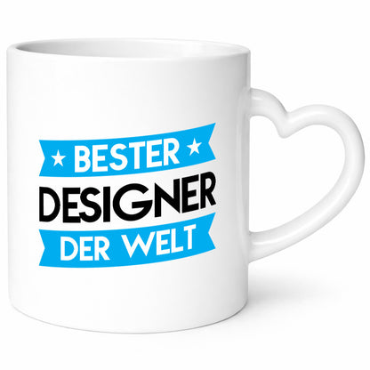 Bester Designer Beruf | Mode Geschenk Arbeit Kollegen Büro lustiger Spruch Tasse