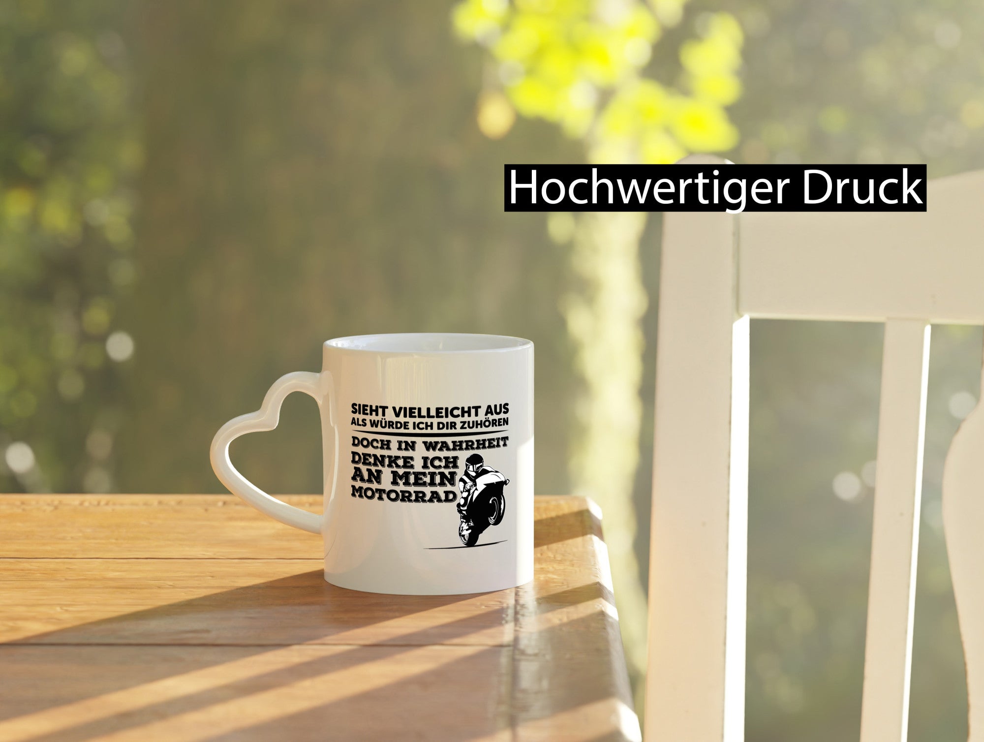 Motorrad Fahrer Tasse | lustiger Spruch Männer Humor Geschenk Geschenkidee