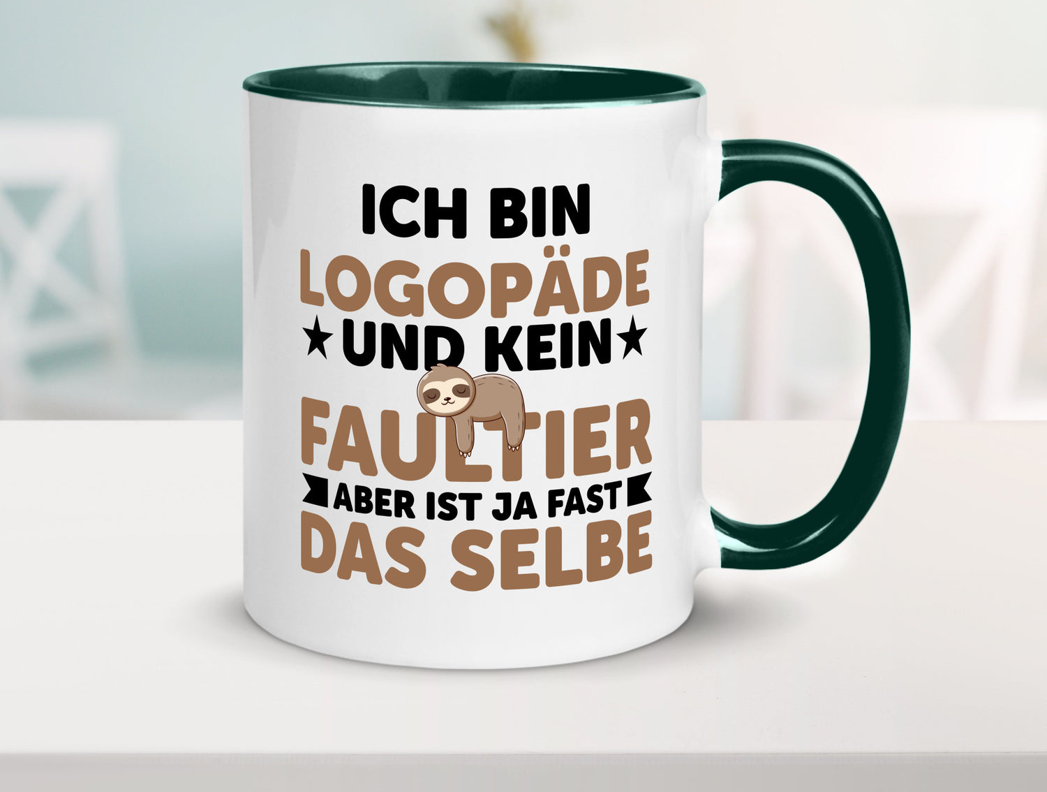 Ich bin kein Faultier: Logopäde | Sprachtherapie v2 Humor Tierliebhaber