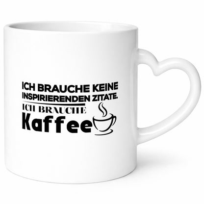 Ich brauche Kaffee | Kaffeetrinker Humor Spruch Tasse Geschenkidee