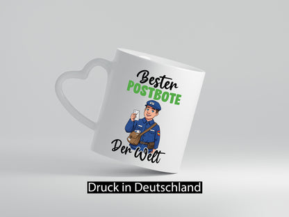 Bester Postbote | Beruf Post Briefträger v2 lustiger Spruch Geschenk Arbeit