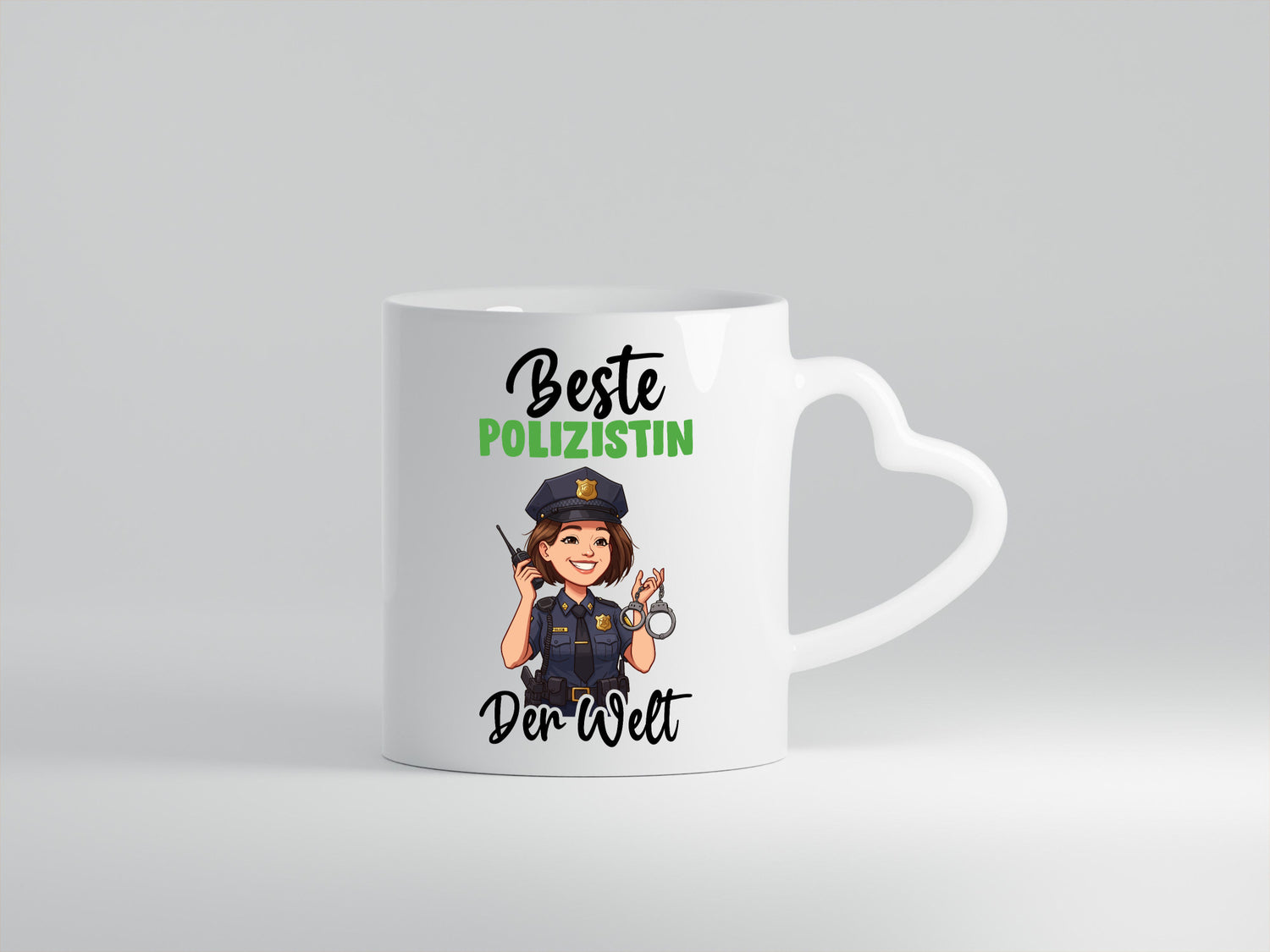 Beste Polizistin | Beruf Polizei v2 Geschenk Arbeit Kollegen Büro lustiger