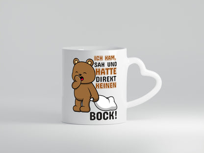 Direkt keinen Bock! | Büro Faultier Morgenmuffel Geschenk Arbeit Kollegen