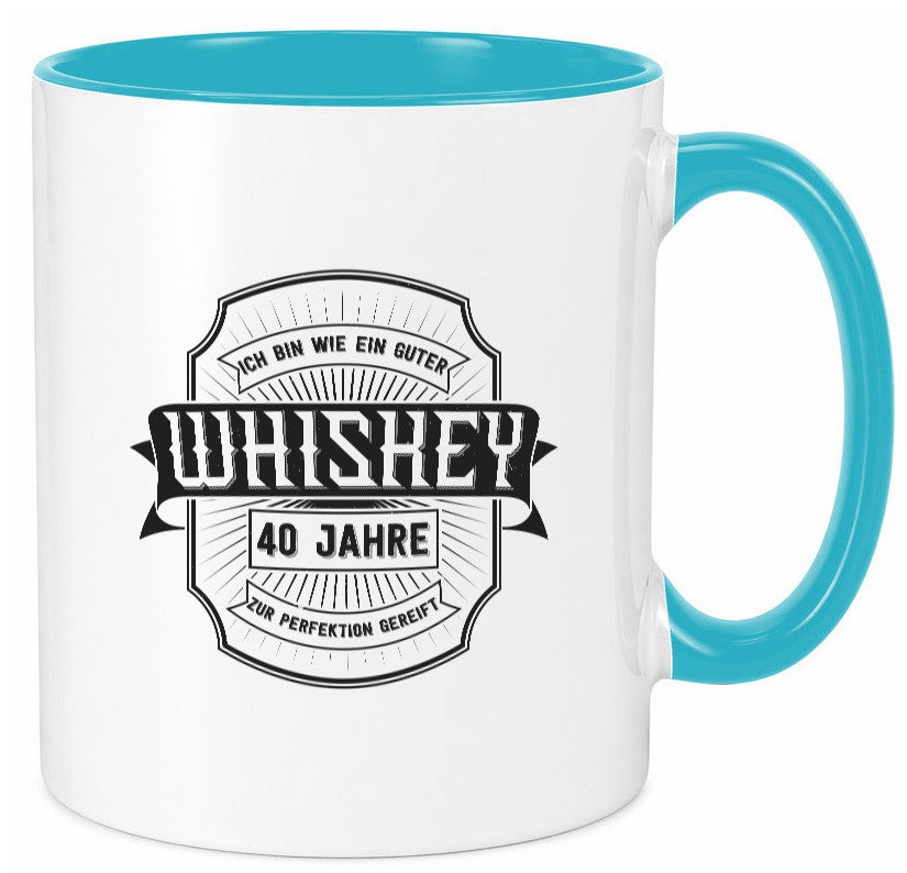 Guter Whisher | 40 Jahre Emblem lustiger Spruch Geschenk Humor Geschenkidee Tasse