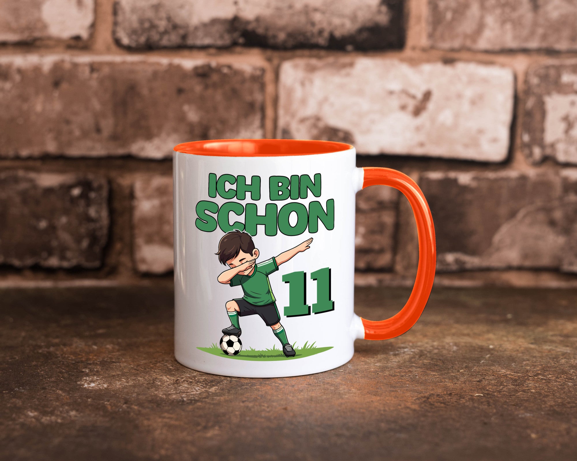 11. Geburtstag | 11 Jahre Fußballer Geschenkidee Humor Tasse
