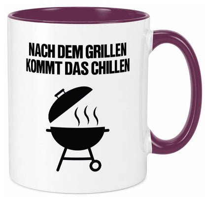 Nach dem Grillen kommt das Chillen | Grillmeister Party Geschenk Humor