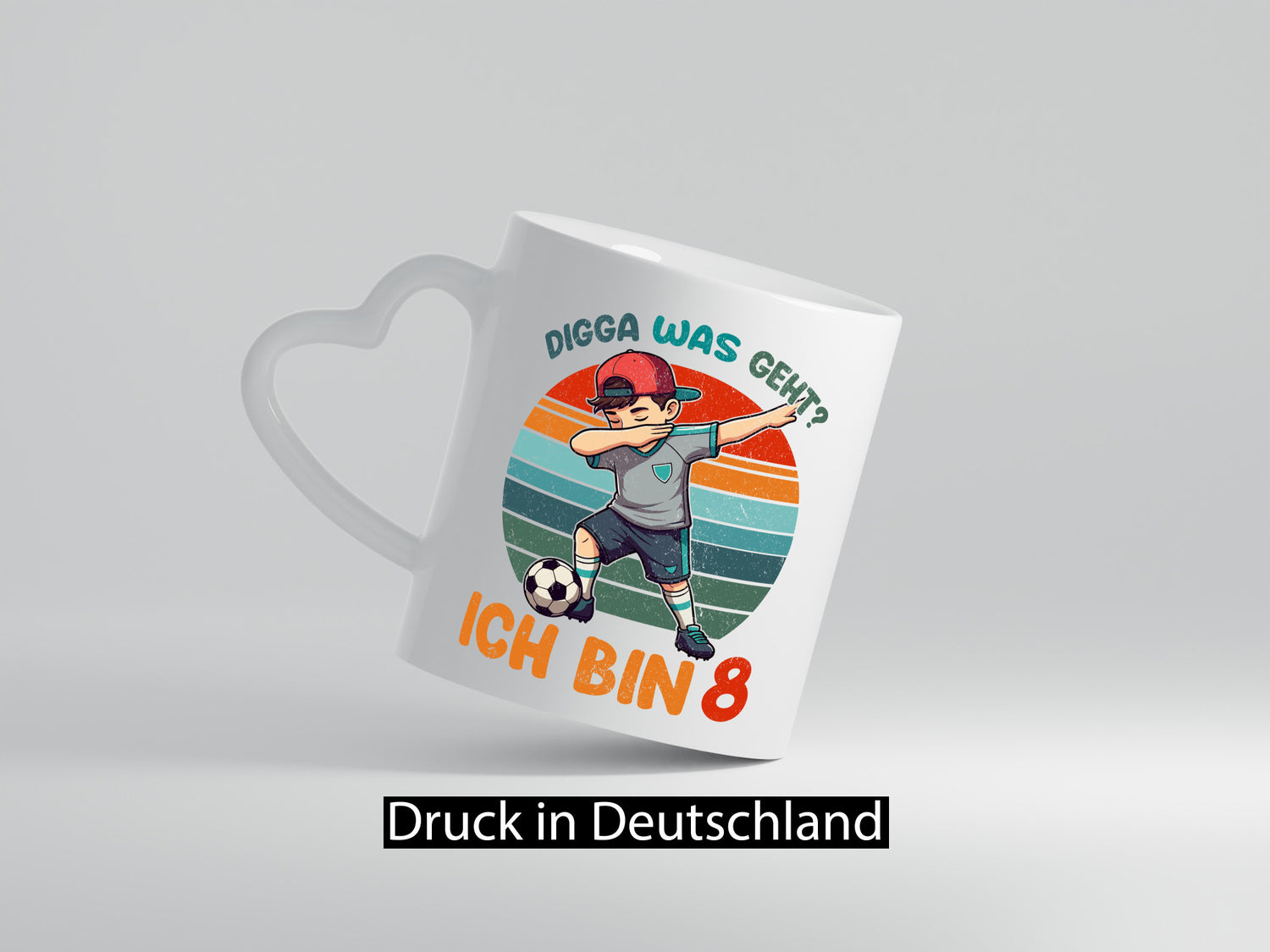 8. Geburtstag | 8 Jahre digga ich bin Dabbing Geschenkidee Humor Tasse