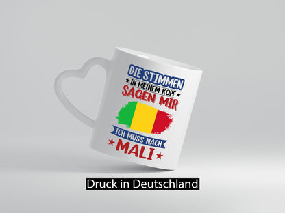 Mali | Urlaub Stimmen in meinem Kopf Traumland lustig Humor Geschenkidee