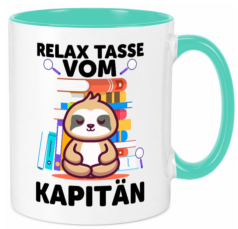 Relax Tasse: Kapitän | Schiffskapitän Schiff Geschenk Humor Geschenkidee