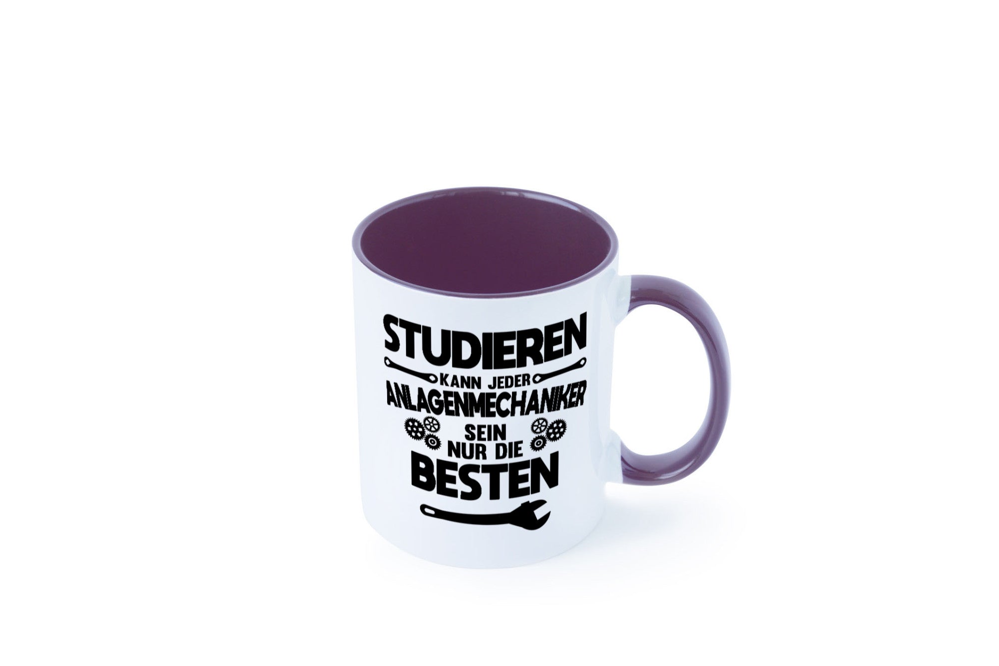 Nur die besten werden Anlagenmechaniker Humor Geschenkidee Tasse