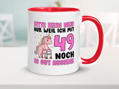 49. Geburtstag | 49 Jahre Mit noch so gut aussehen lustiger Spruch Geschenk