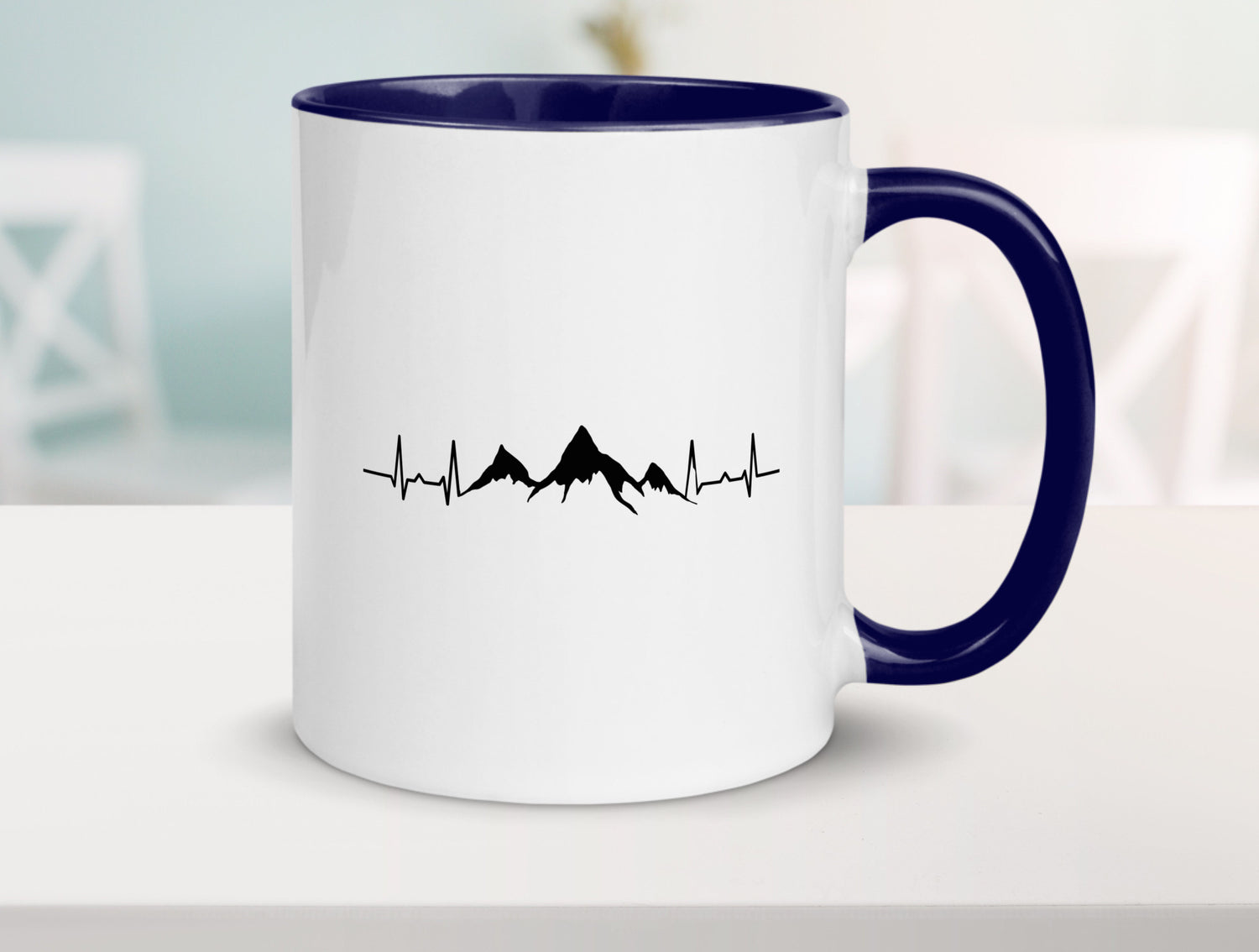Berge Motiv | Alpen Skifahren Skiurlaub Apres Ski Geschenkidee Humor Tasse