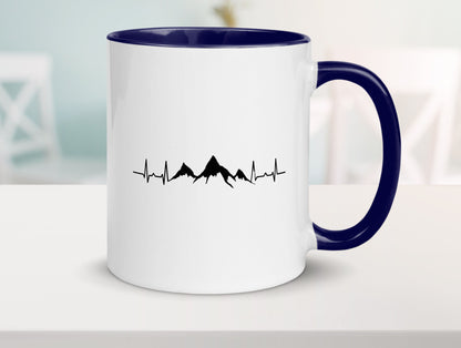 Berge Motiv | Alpen Skifahren Skiurlaub Apres Ski Geschenkidee Humor Tasse