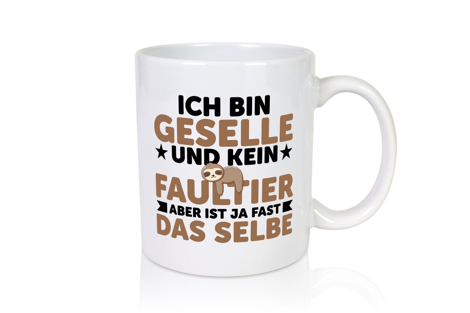 Ich bin kein Faultier: Geselle | Handwerker v2 Geschenkidee Tierliebhaber Humor