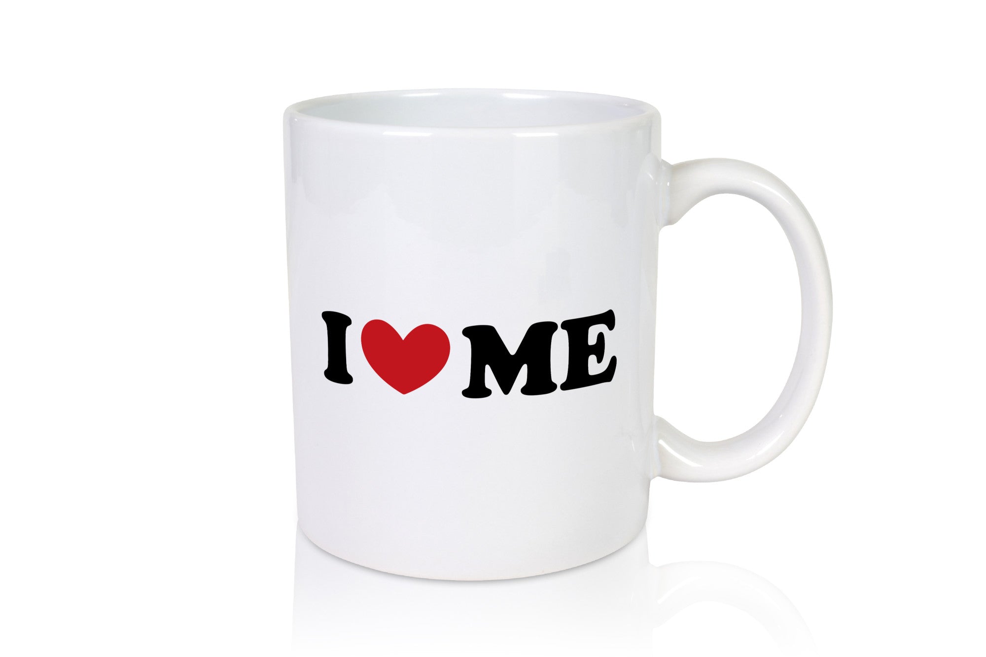 I love me vl8 Geschenk Humor Geschenkidee lustiger Spruch Tasse