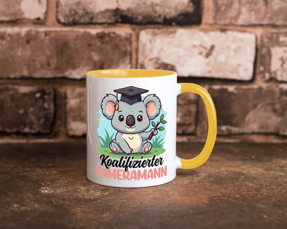 Koalifizierter Kameramann | Kamera lustiger Spruch Geschenk Humor Geschenkidee
