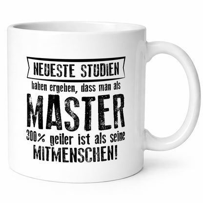 Neuste Studien: Master | Universität Student lustiger Spruch Geschenk Humor