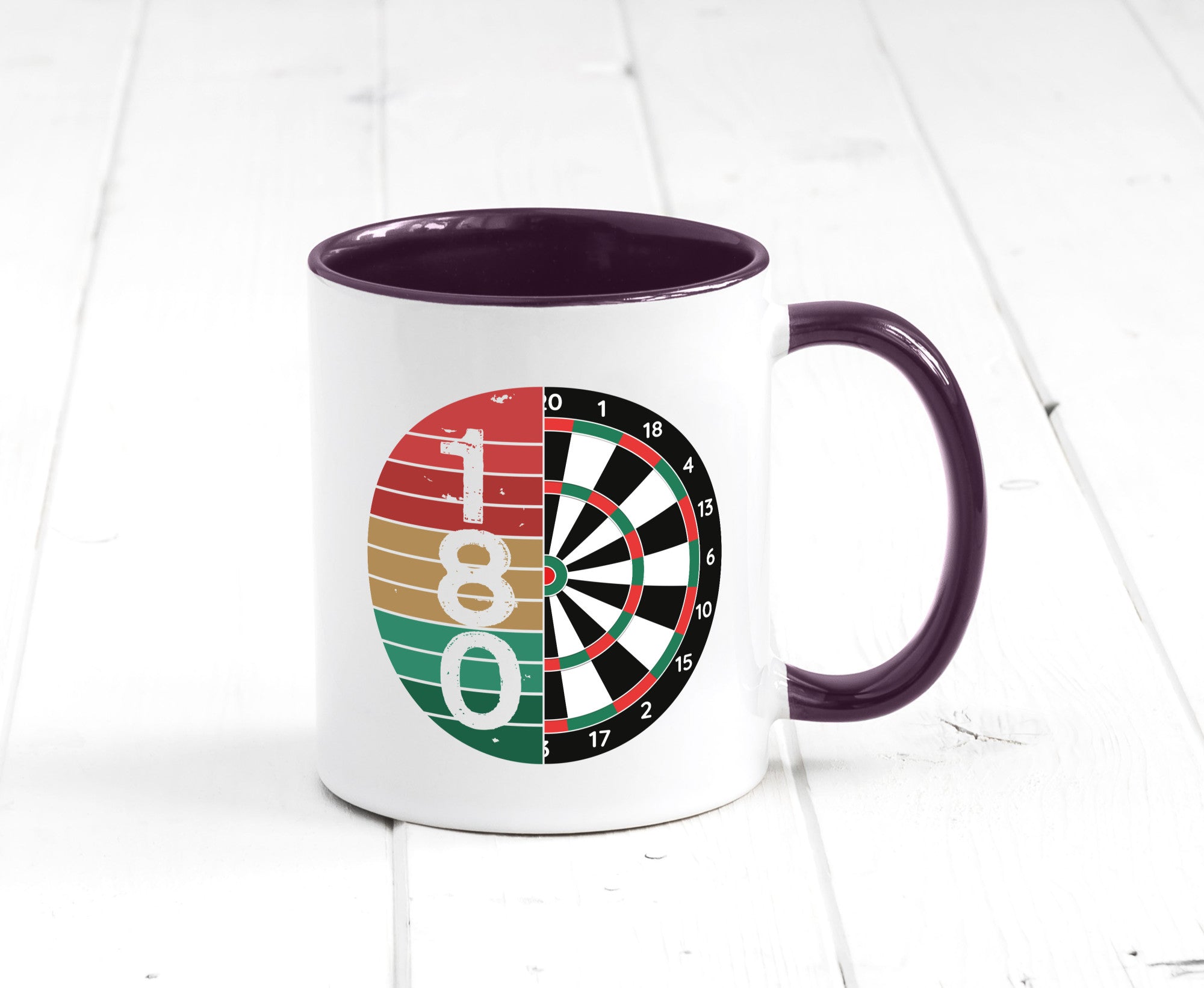 Dartsboard | Retro Dartspieler Kollege Freunde Geschenkidee Arbeit Kollegen