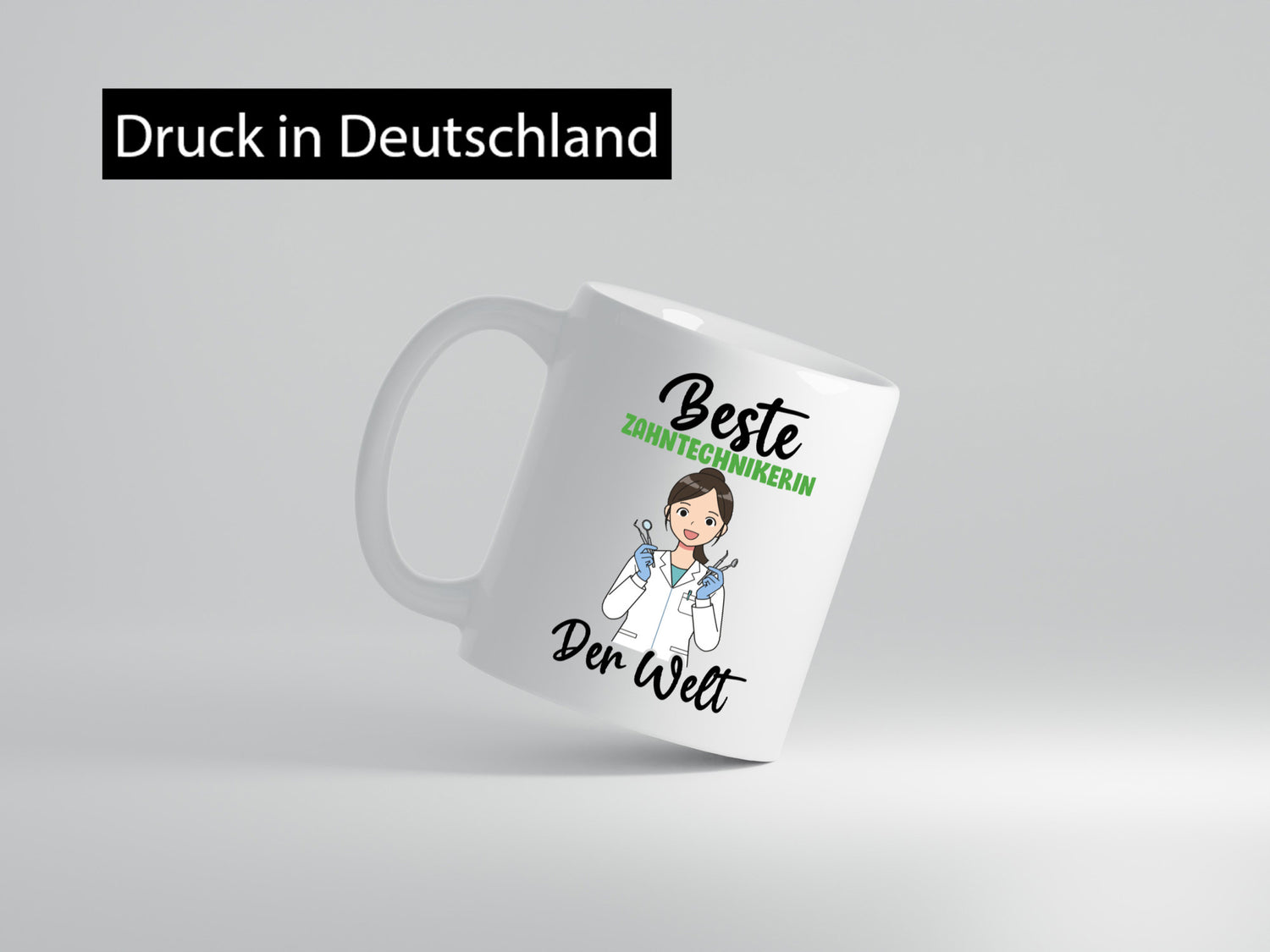 Beste Zahntechnikerin | Zahnmedizin v2 Geschenkidee Humor Tasse