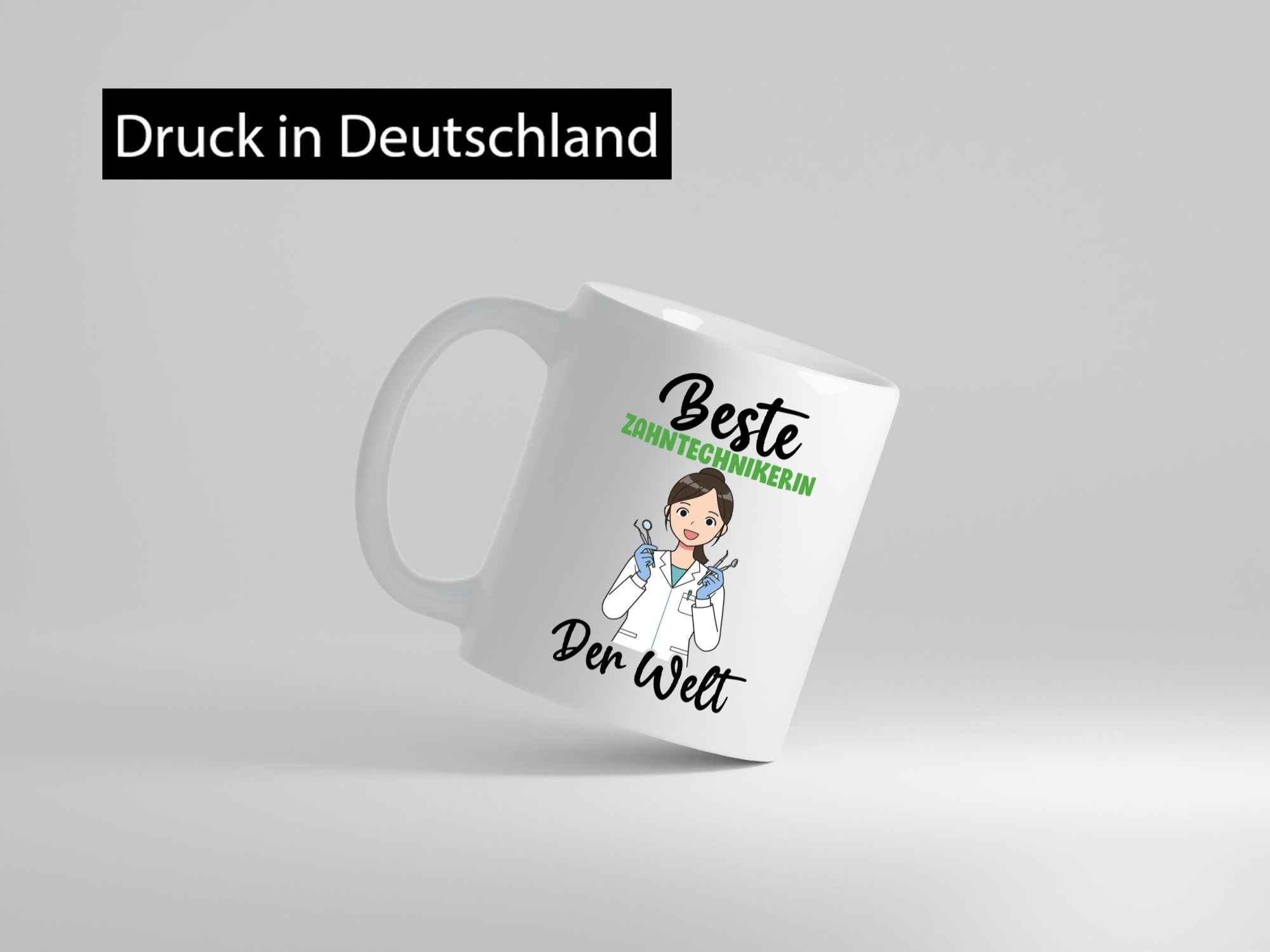 Beste Zahntechnikerin | Zahnmedizin v2 Geschenkidee Humor Tasse