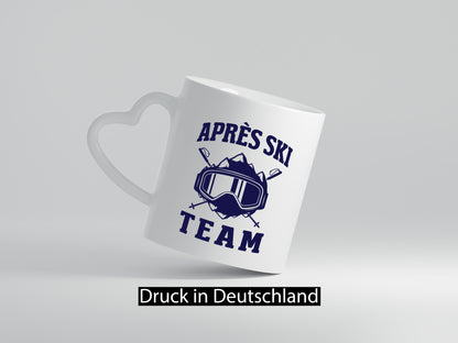 Apres Ski Team | Ski-Brille lustiger Spruch Geschenk Humor Geschenkidee Tasse