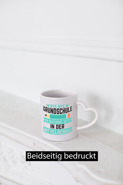 Mittelschule | Schüler Schulübergang Humor Geschenkidee Tasse