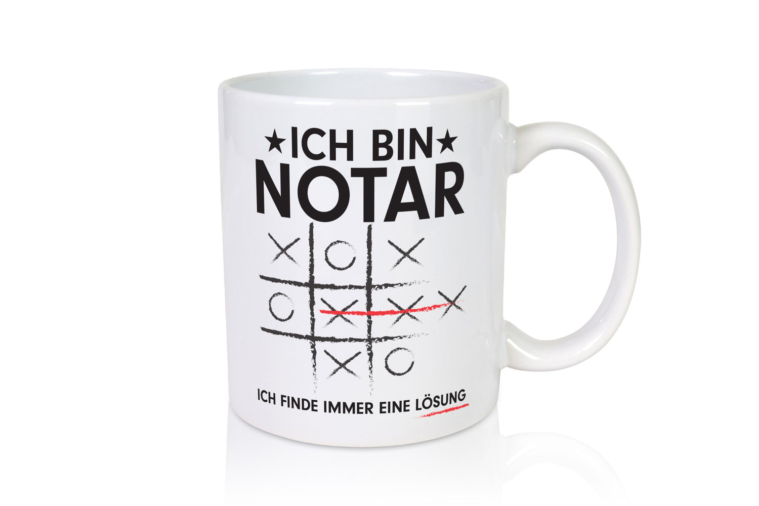 Löse Probleme: Notar | Jurist lustiger Spruch Geschenk Humor Geschenkidee Tasse